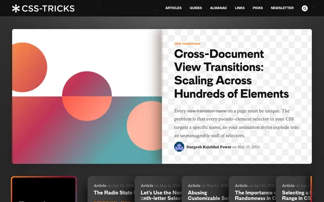 CSS-Tricks preview