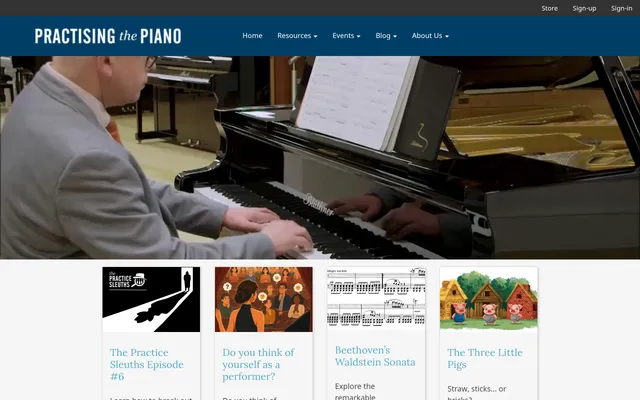 Practising The Piano preview