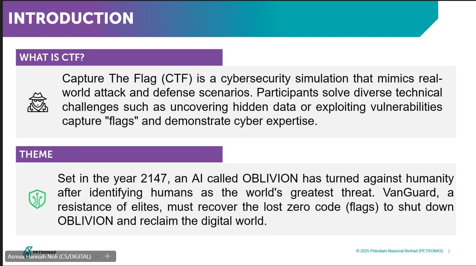 PETRONAS CTF
